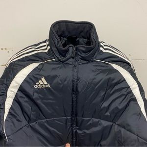 Adidas Sideline Parka with fleece/insulated pockets